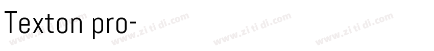 Texton pro字体转换